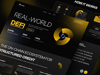 DeFi Landing Page Redesign-Centrifuge.io arafat branding crypto website design defi design defi landing page defi website design homepage landing page landing page design nft landing page ui web web design website
