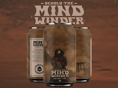 Mindwinder badge badge design beer label branding craft beer design graphic design logo animation