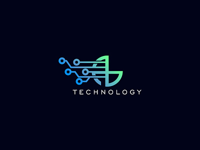 AB Technology Logo Design branding business creative logo custom logo design graphic design letter logo logo modern logo software logo startup logo symbol tech company tech logo technology technology logo