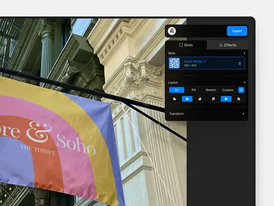 Maneken - Editor design interface minimal typography ui