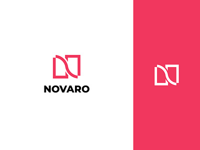 Novaro Logo app logo branding design illustration logo logo design minimalist logo n logo typography ui vector