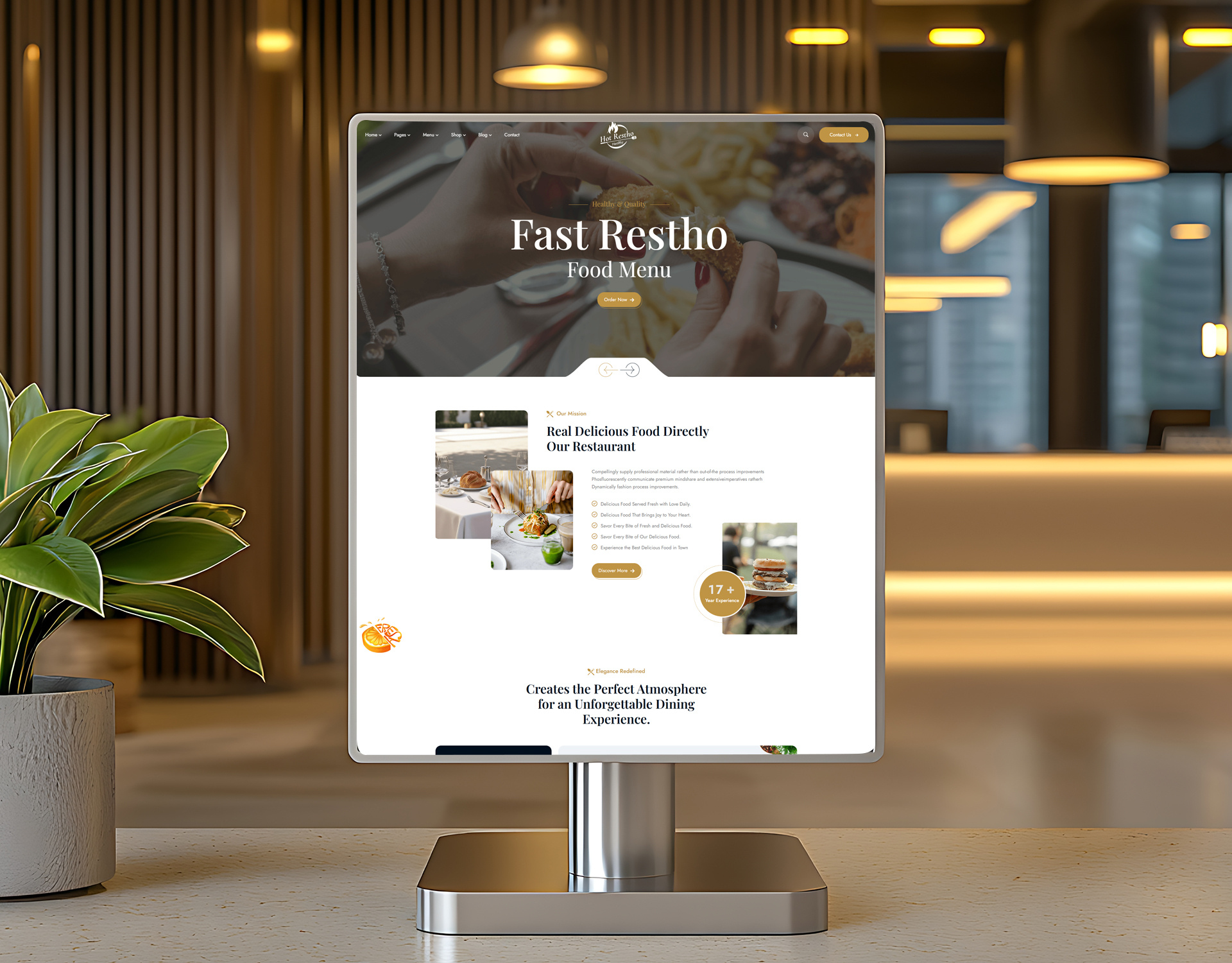 HotRestho – Restaurant And Food HTML5 Template chefspecial dineinstyle fastfood finedining fooddelivery foodielife foodlovers freshingredients gourmet healthyfood onlinereservation restaurant restaurantwebsite takeaway tastymeals