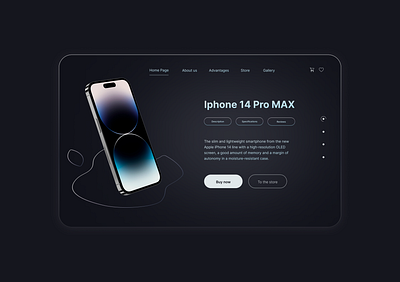 Apple Design apple branding design first screen graphic design illustration ui ux web webdesign веб вебдизайн лендинг сайты