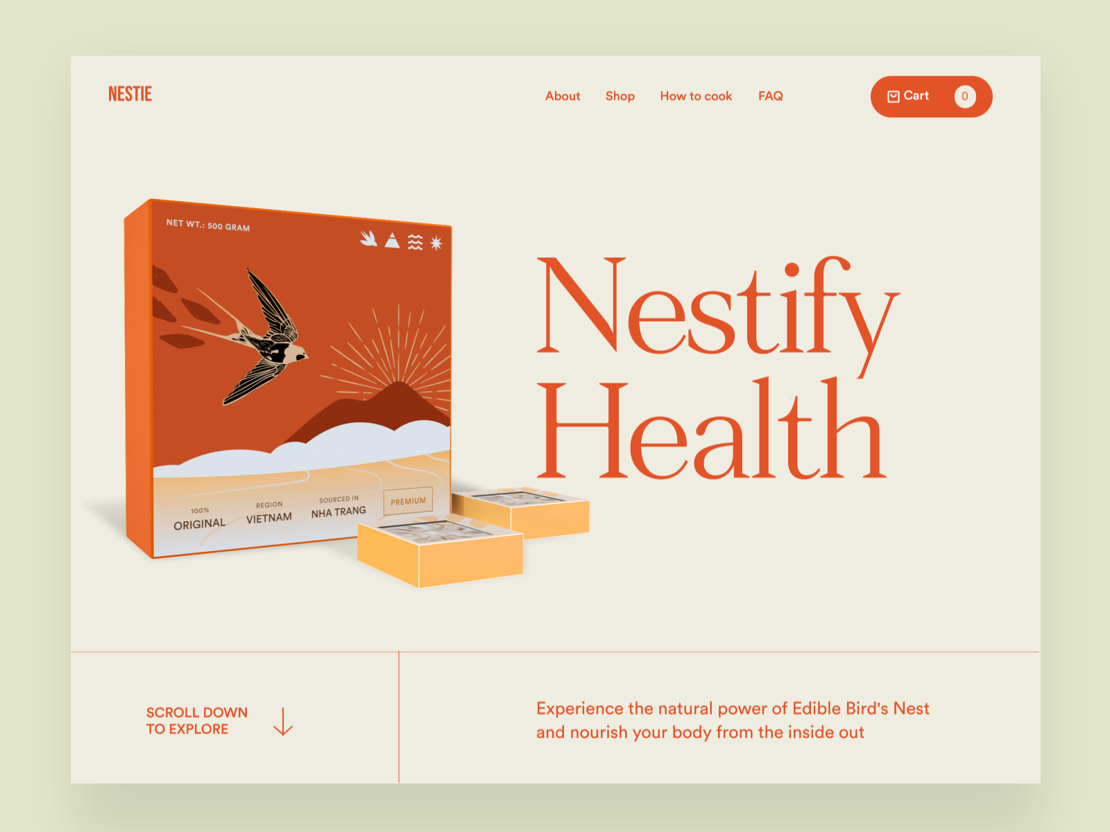 Nestie - the online shop for premium edible bird nest by Mingg for