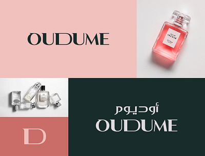 Oudume branding logo typography