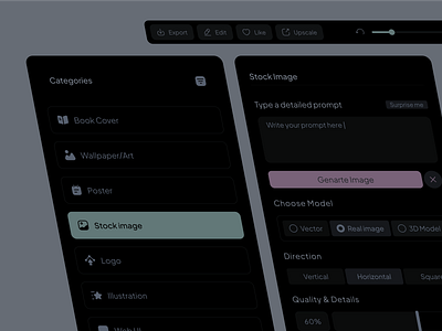 AI-Enabled Design: The Game-Changing Product for Custom Visuals brand kit calendar cards ui color color palette component design designsystem edit editor editor panel interaction minimal product design schedule typography edit ui uidesign uxdesign webdesign