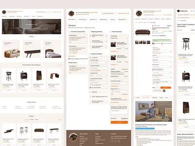 WCF Furniture design interface ui uidesign uiux