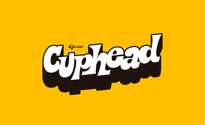 Lettering - Cuphead badge branding colors cuphead design game geek graphic design illustration lettering logo platform retro vector