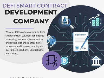DeFi Smart Contract Development Company benefits of defi smart contract bitcoin defi smart contract development