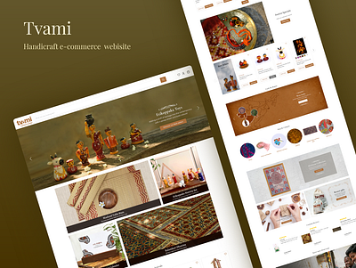 Tvami - E commerce website for handicraft and art forms