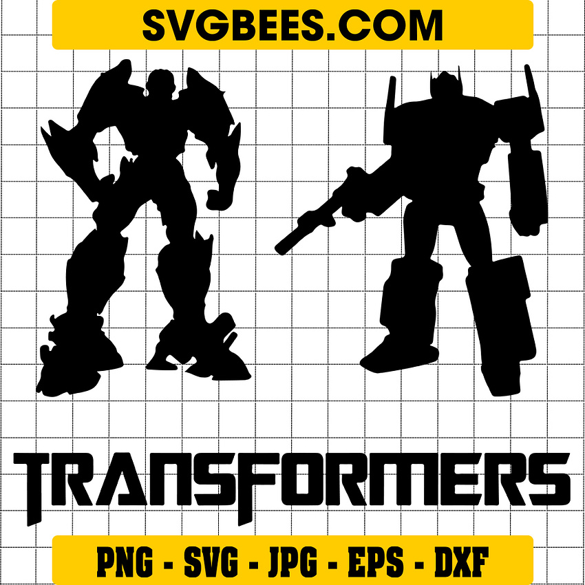 Transformer Bumblebee SVG by SVGbees: SVG Files for Cricut - Get