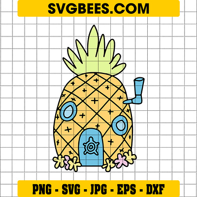 Spongebob House Svg designs, themes, templates and downloadable graphic ...