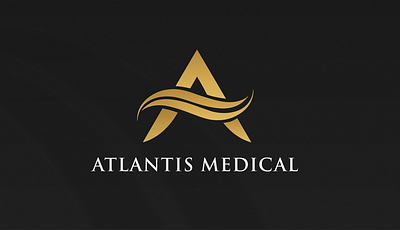Atlantis Medical branding design ui website design