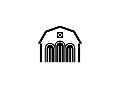 Book Barn barn black book education icon library logo publish window