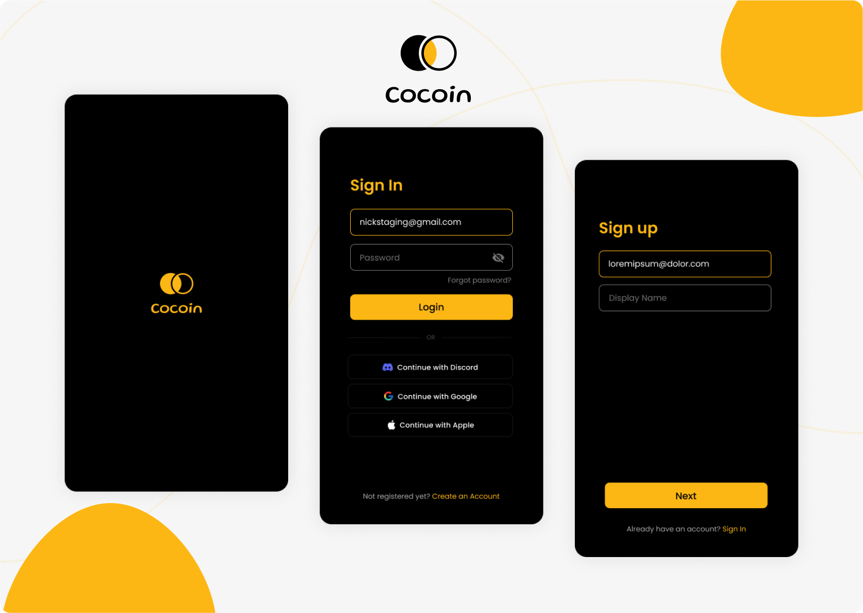 Mobile Wallet - Cocoin 🔥 branding crypto wallet deposit money design e wallet fund game game wallet graph graphic design illustration logo money receive funds send money trending ui ux vector wallet