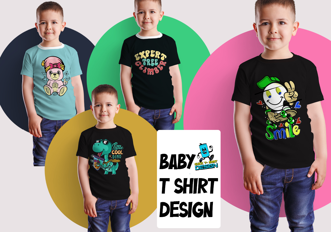 Kids shirt cheap design