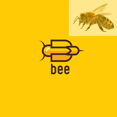 Honey bee logo 2d branding company logo design graphic design icon design logo motion graphics vector