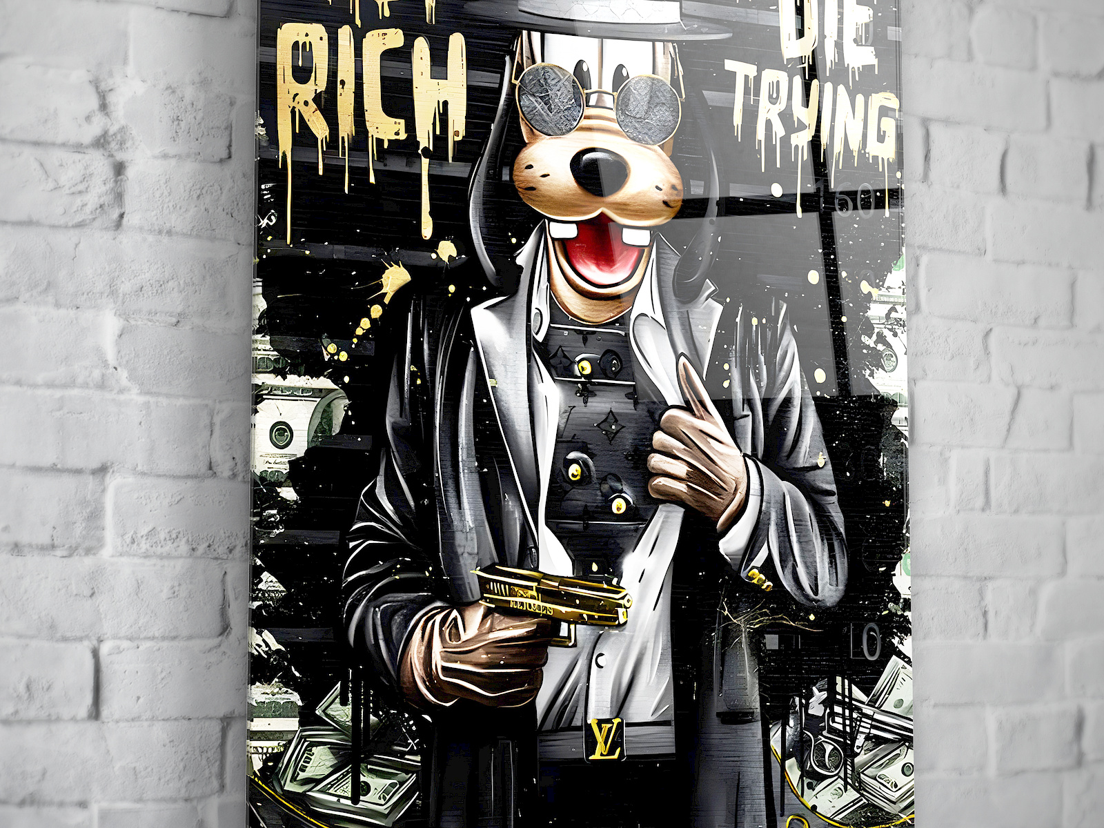 Get Rich Die Tryin' by The House of Art on Dribbble