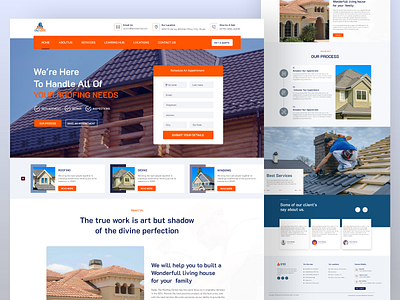 Real Estate Landing Page design design fashion fashion landing page graphic design grow your business landing page ui