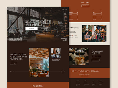 Cafe Website Concept