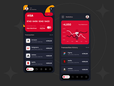 Banking App android app bank banking crypto currency exchange finance fintech investment ios payment software transaction ui design ui kit uiux wallet