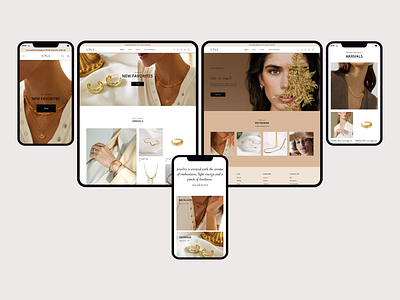 Design for jewelry shop brand identity branding design graphic design ui ux