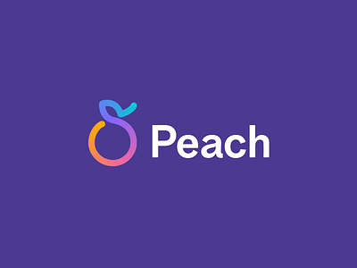 Peach Logo Animation animation branding data design develope developer dribbble illustration logo logodesign logodesigner motion motion graphics peach ui vector website