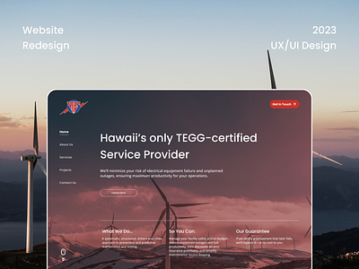 American Electric | Website Redesign corporate website design energy website graphic design landing page power website ui user experience user interface website design