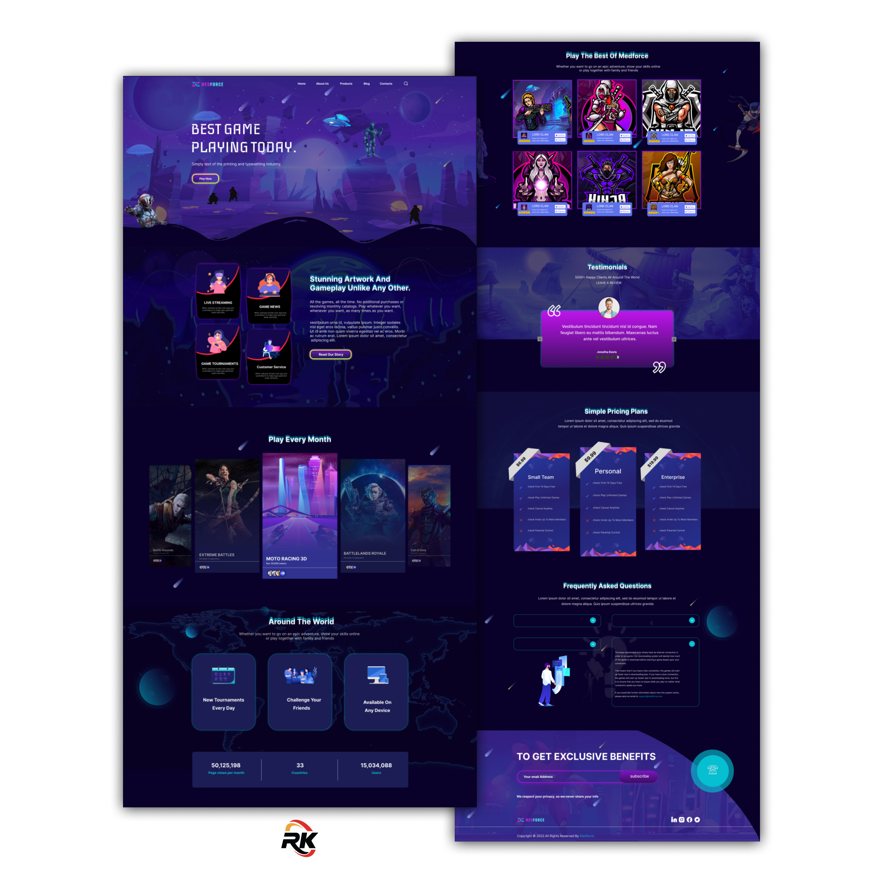 Gaming Landing Page. figma game game design game website gamewebsite gaming gaming interface home homepage landing page landing page design landingpage ui uiux web design web page webdesign website game