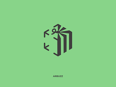 Arbuzz app ar green icon lidar logo watermelon