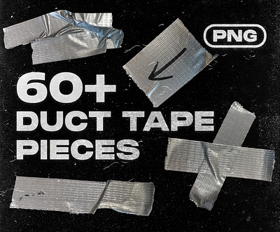 60+ Duct Tape Pieces assets cheap duct tape ducttape graphic design gray tape pack pieces of tape png poster realistic scrapbook tape tape textures tapeart