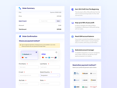 Checkout Page branding business website design checkout crypto design illustration logo nft payment ui ui design uiux designer uiuxdesign web design web3