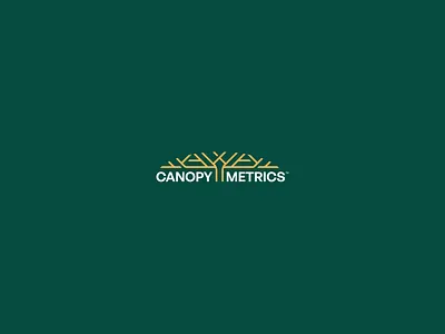 Canopy Metrics | Logo Design adobeillustrator branding branding design color design designtalks digitalart illustration logo minimal