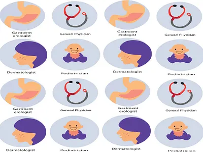 Medical Industry Icons design graphic design illustration