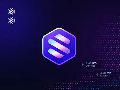 Crypto Logo Concept ## branding crypto graphic design illustration logo ui vector web3