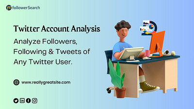 Twitter Account Analysis analyticstool design illustration twitteranalyticstool