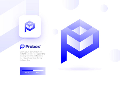 Probox app logo design brand design brand identity branding design flat design graphic design illustration logo