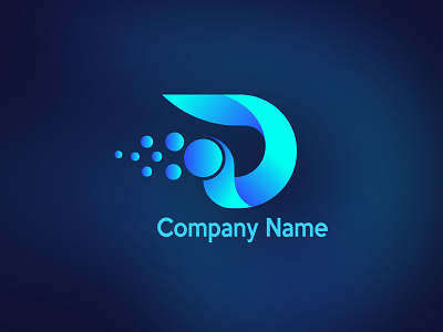 D icon app logo design brand design brand identity branding design flat design graphic design illustration logo