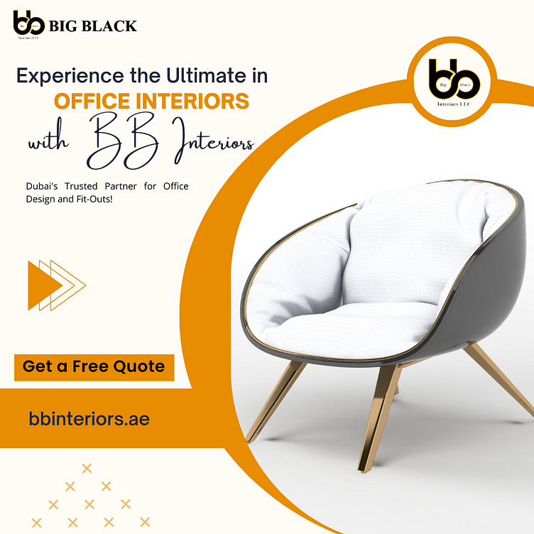 Office furnitures in Dubai by BB interiors on Dribbble