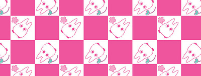 Ghibli x Checkers adobe illustrator design fanart ghibli graphic design illustration miyazaki pattern totoro