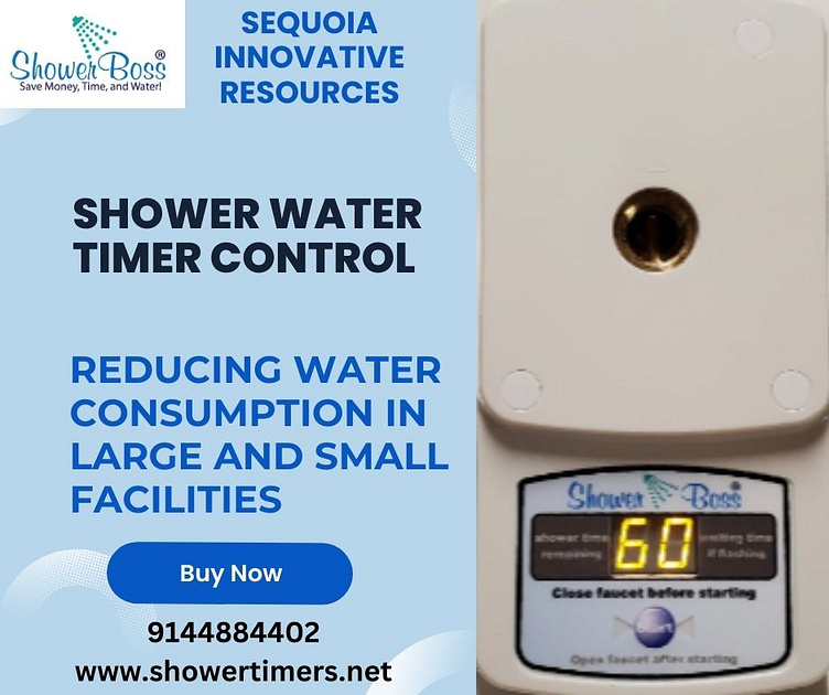 Buy Shower Water Timer Control Device in the USA by Sequoia Innovative
