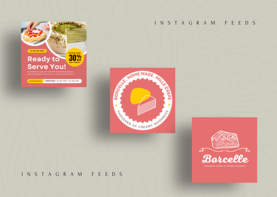 Simple Opening Dessert Instagram Post branding canva canvatemplate design design graphic v graphic design logo