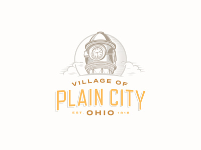 City Branding branding city branding city logo illustration logo design logo designer municipal branding ohio town branding town logo type typography
