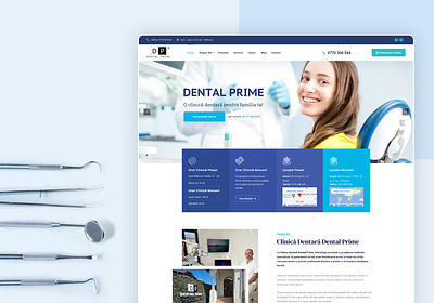 Dental Clinic Web Design site design web design