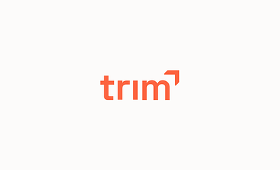 Trim branding & webflow website branding design graphic design logo typography visual