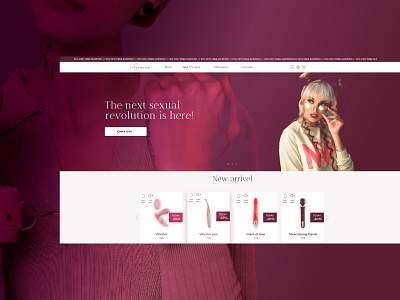 Eva Secretos website design ui uiux design web design