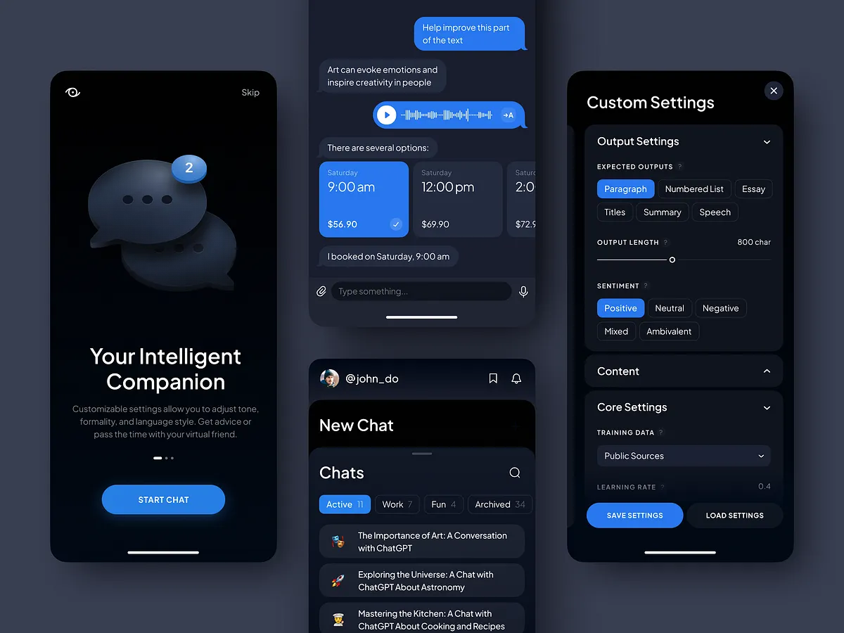 Ai Chat designs, themes, templates and downloadable graphic elements on ...