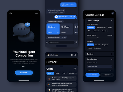 Spark Creativity with CHATIX - The AI Prompt Assistant ai ai assistant ai chat app design application artificial artificial intelligence chat chatbot chatgpt gpt management mobile mobile app mobile design prompt ui ui design user experience ux