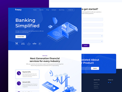 Landing Page Design adobe illustrator branding design graphic design illustration landing page logo manypixels ui ux vector