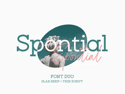 Spontial Font Duo branding calligraphy creative font fonts graphic design logo poster typeface typography ui